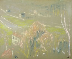 Il Fondo della Valle tra Saint-Germain e Mareil, 1894 da Maurice Denis